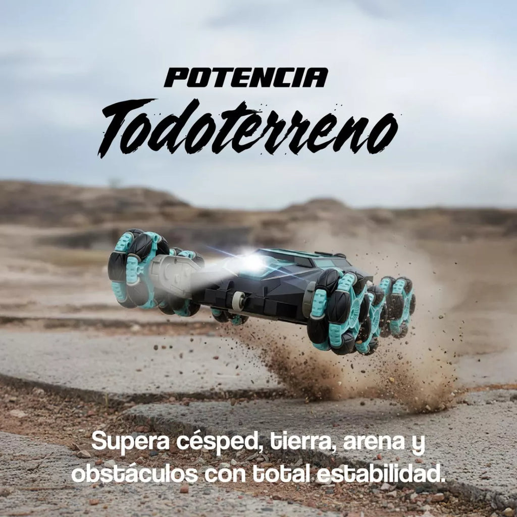 🚘😎Terra Runner GX Verde – Auto Teledirigido con Guante Gestual inteligente